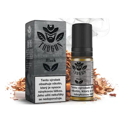 TobGun - BLACK 10ml Obsah nikotinu: 3 mg