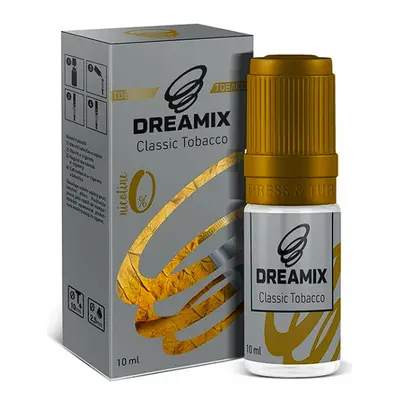 Dreamix - Classic Tobacco (Klasický tabák) 10ml Obsah nikotinu: 12 mg