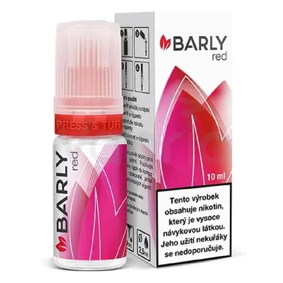 Barly RED 10ml Obsah nikotinu: 15 mg