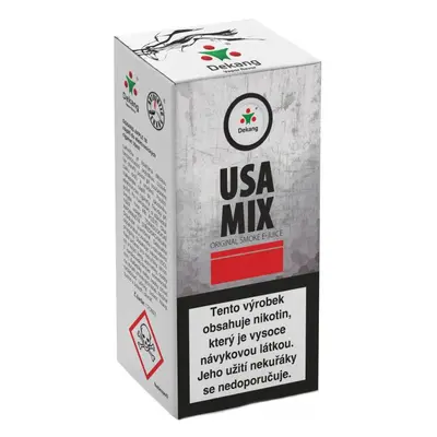 e-liquid Dekang USA MIX, 10ml Obsah nikotinu: 11 mg