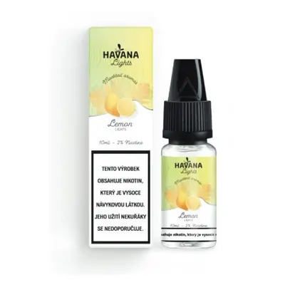 TI Juice e-liquid Havana Lights Nic Salt Lemon 10ml Obsah nikotinu: 20 mg