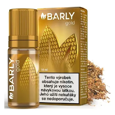 Barly Gold Tobacco 10ml Obsah nikotinu: 18 mg