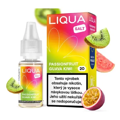 RITCHY-LIQUA LIQUA Salt Passionfruit Guava Kiwi (Kiwi, marakuja a guava) 10ml Obsah nikotinu: 20