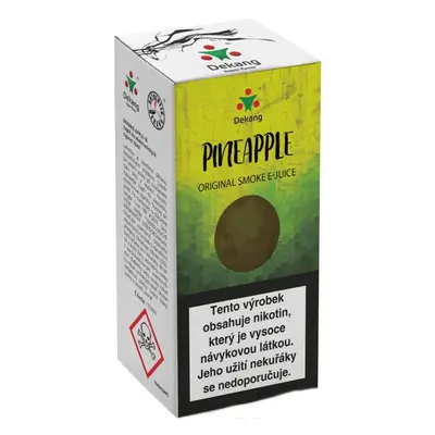 e-liquid Dekang Pineapple (Ananas) 10ml Obsah nikotinu: 6 mg