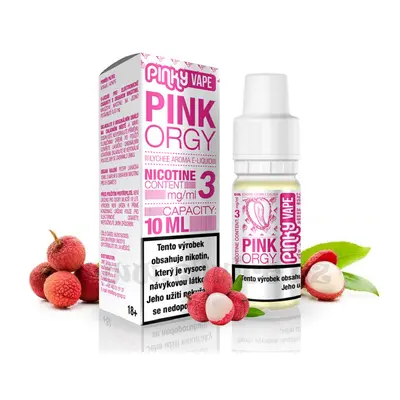 E-liquid Pinky Vape Pink Orgy (Liči) 10ml Nikotin: 18 mg