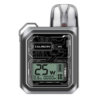 Uwell Caliburn GK3 Pod Kit Barva: Stříbrná