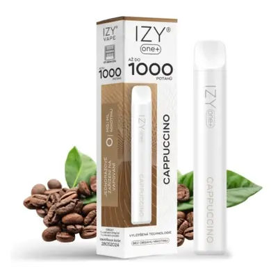 IZY VAPE IZY ONE+ jednorázová e-cigareta - Cappucino 0mg