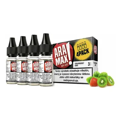 e-liquid ARAMAX Strawberry Kiwi 4x10ml Obsah nikotinu: 18 mg