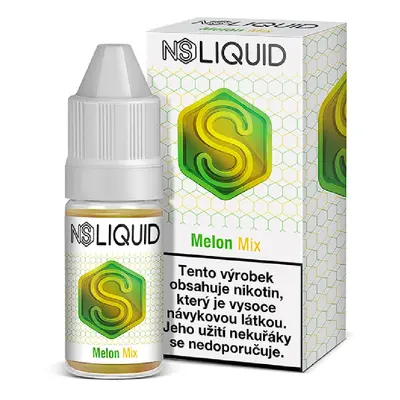 SLIQUID - Melon mix (Melounový mix) 10ml Obsah nikotinu: 20 mg