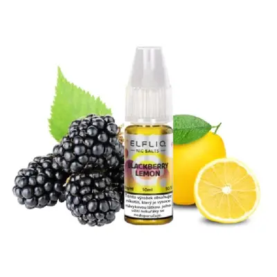 e-liquid ELF BAR ELFLIQ Blackberry Lemon 10ml Obsah nikotinu: 20 mg Q