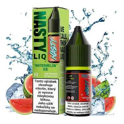 Nasty Juice Nasty LIQ Salt - Watermelon ICE 10ml Obsah nikotinu: 10 mg