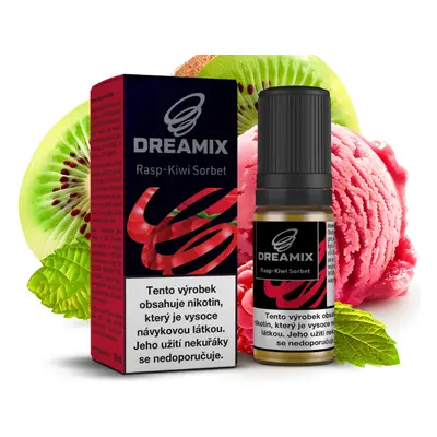 Dreamix - Rasp-Kiwi Sorbet (Malina a kiwi sorbet) 10ml Obsah nikotinu: 6 mg