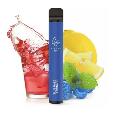 Elf Bar Vape ELF BAR 600 jednorázová e-cigareta Blue Razz Lemonade