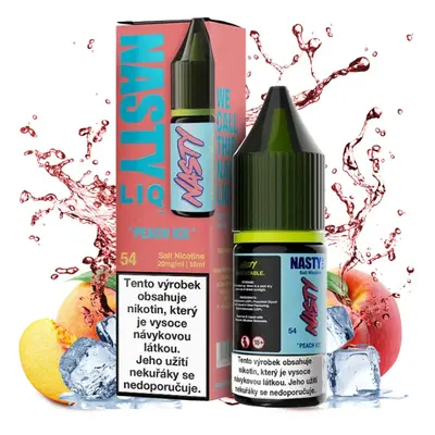 Nasty Juice Nasty LIQ Salt - Peach ICE 10ml Obsah nikotinu: 20 mg