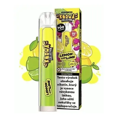 Kurwa Collection jednorázová ecigareta - 20mg - Lemon and Lime