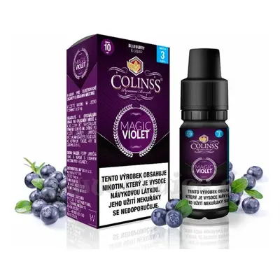 E-liquid Colinss Magic Violet (Borůvková směs) 10ml Nikotin: 18 mg