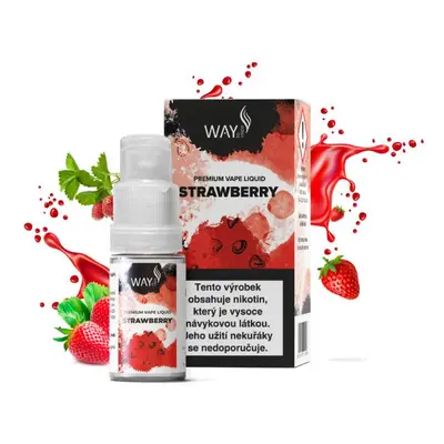 E-liquid Way To Vape Strawberry 10ml Obsah nikotinu: 3mg