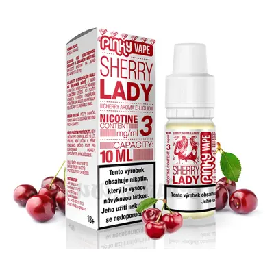 E-liquid Pinky Vape Sherry Lady (Višeň) 10ml Nikotin: 3 mg