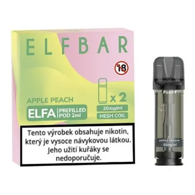 Elf Bar Vape ELF BAR ELFA POD náplň Apple Peach