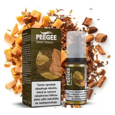 e-liquid PEEGEE - Sweet Tobacco (Sladký tabák) 10ml Obsah nikotinu: 12 mg