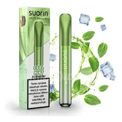 Suorin Bar Hi700 jednorázová cigareta – Apple ICE 20mg