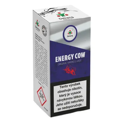 e-liquid Dekang Energy Cow (Energy Drink) 10ml Obsah nikotinu: 11 mg