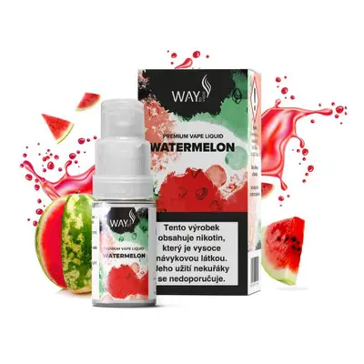 E-liquid Way To Vape Watermelon 10ml Obsah nikotinu: 12mg