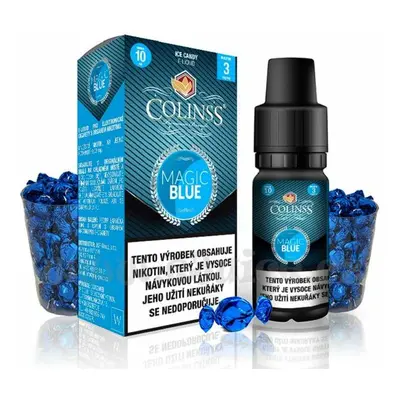 E-liquid Colinss Magic Blue (Ledové bonbony) 10ml Nikotin: 12 mg