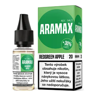 Aramax Salt - Redgreen Apple (Jablečná směs) 10ml Obsah nikotinu: 10 mg