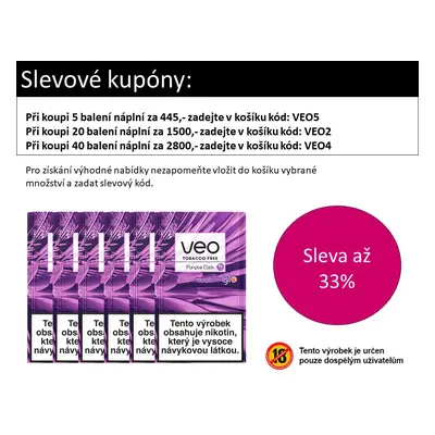 glo VEO Náplň glo veo™ PURPLE CLICK