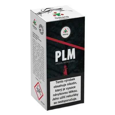 e-liquid Dekang PLM 10ml Obsah nikotinu: 16 mg