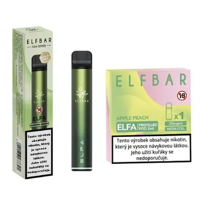 Elf Bar Vape ELF BAR ELFA POD Starter Kit - Apple Peach