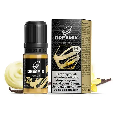 Dreamix SALT - Vanilka 10ml Obsah nikotinu: 20 mg