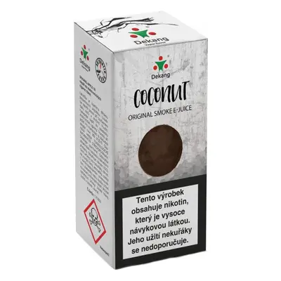 e-liquid Dekang Coconut (Kokos) 10ml Obsah nikotinu: 16 mg