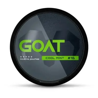 GOAT nikotinové sáčky - Cool Mint 16mg