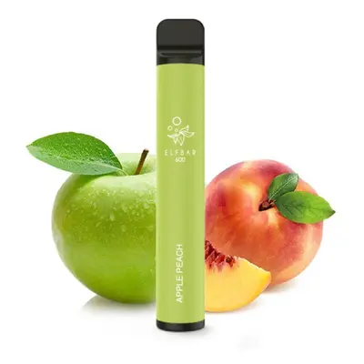 Elf Bar Vape ELF BAR 600 jednorázová e-cigareta Apple Peach