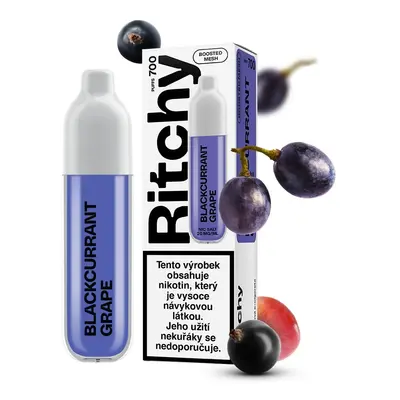 Ritchy Bar 700 Disposable Pod - Blackcurrant Grape (Černý rybíz, hrozno) 20mg