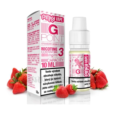 E-liquid Pinky Vape G Point (Jahoda) 10ml Nikotin: 18 mg