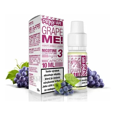 E-liquid Pinky Vape Grape Me! (Hroznové víno) 10ml Nikotin: 6 mg