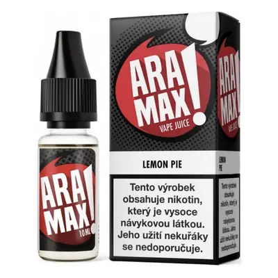 e-liquid ARAMAX Lemon Pie 10ml Obsah nikotinu: 0 mg