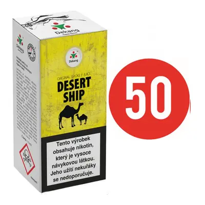 E-liquid Dekang Fifty Dessert Ship, 10ml Obsah nikotinu: 3 mg