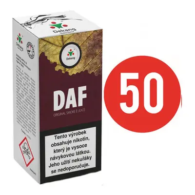 E-liquid Dekang Fifty DAF, 10ml Obsah nikotinu: 3 mg