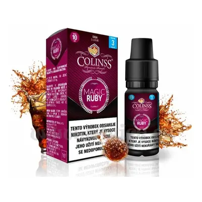 E-liquid Colinss Magic Ruby (Kolová limonáda) 10ml Nikotin: 12 mg