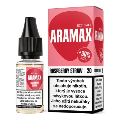 Aramax Salt - Raspberry Straw (Malina s jahodou) 10ml Obsah nikotinu: 20 mg