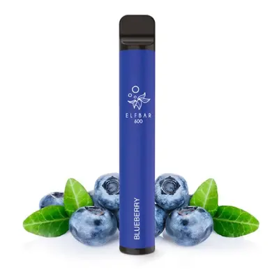 Elf Bar Vape ELF BAR 600 jednorázová e-cigareta Blueberry