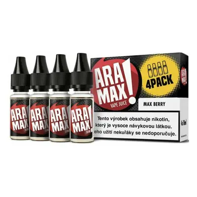 e-liquid ARAMAX Virginia Tobacco 4x10ml Obsah nikotinu: 3 mg