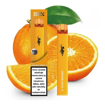 Jednorázová elektronická cigareta VENIX - ORANGE SODA-X