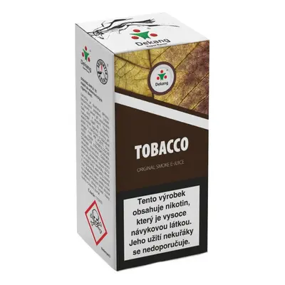 e-liquid Dekang TOBACCO (Tabák), 10ml Obsah nikotinu: 11 mg