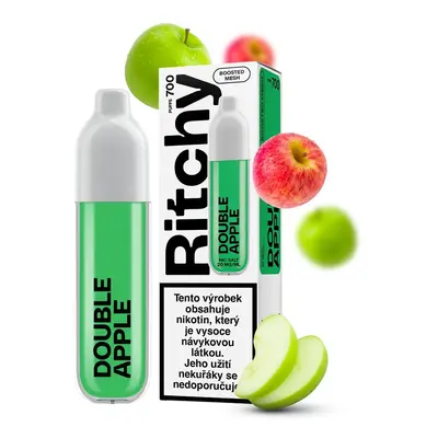 Ritchy Bar 700 Disposable Pod - Double Apple (Jablečný mix) 20mg