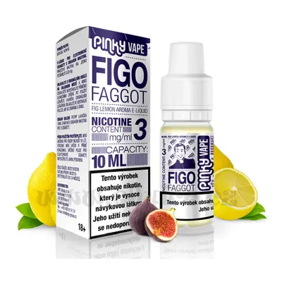 E-liquid Pinky Vape Figo Faggot (Fík & Citron) 10ml Nikotin: 3 mg